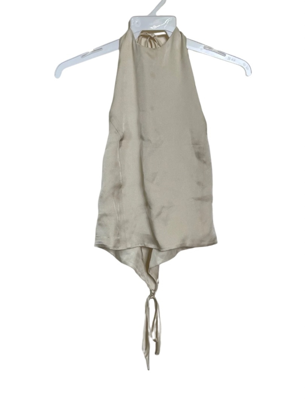Anine Bing Leslie Top in Oyster - Picture 8 of 13